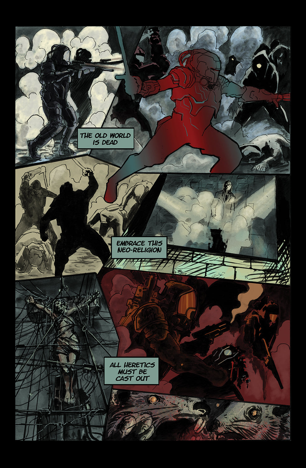 New Gods, New Masters: the graphic novel